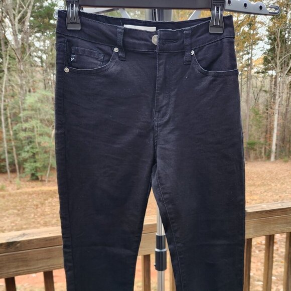 Kancan 5/26 Dayana High Rise Ankle Skinny Jeans Black  #KC7267BK - Picture 1 of 11